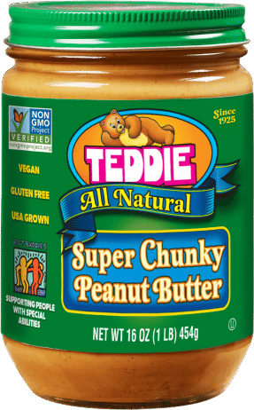 teddy super chunky peanut butter