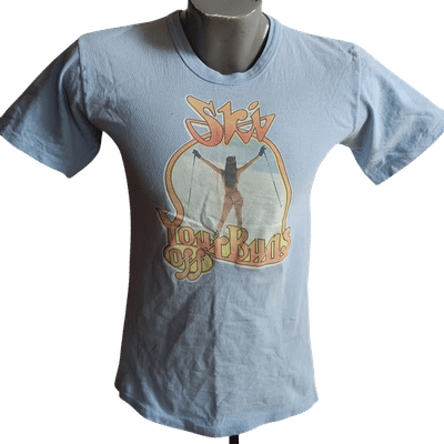 Vintage "Ski Your Buns Off" Roach T-Shirt