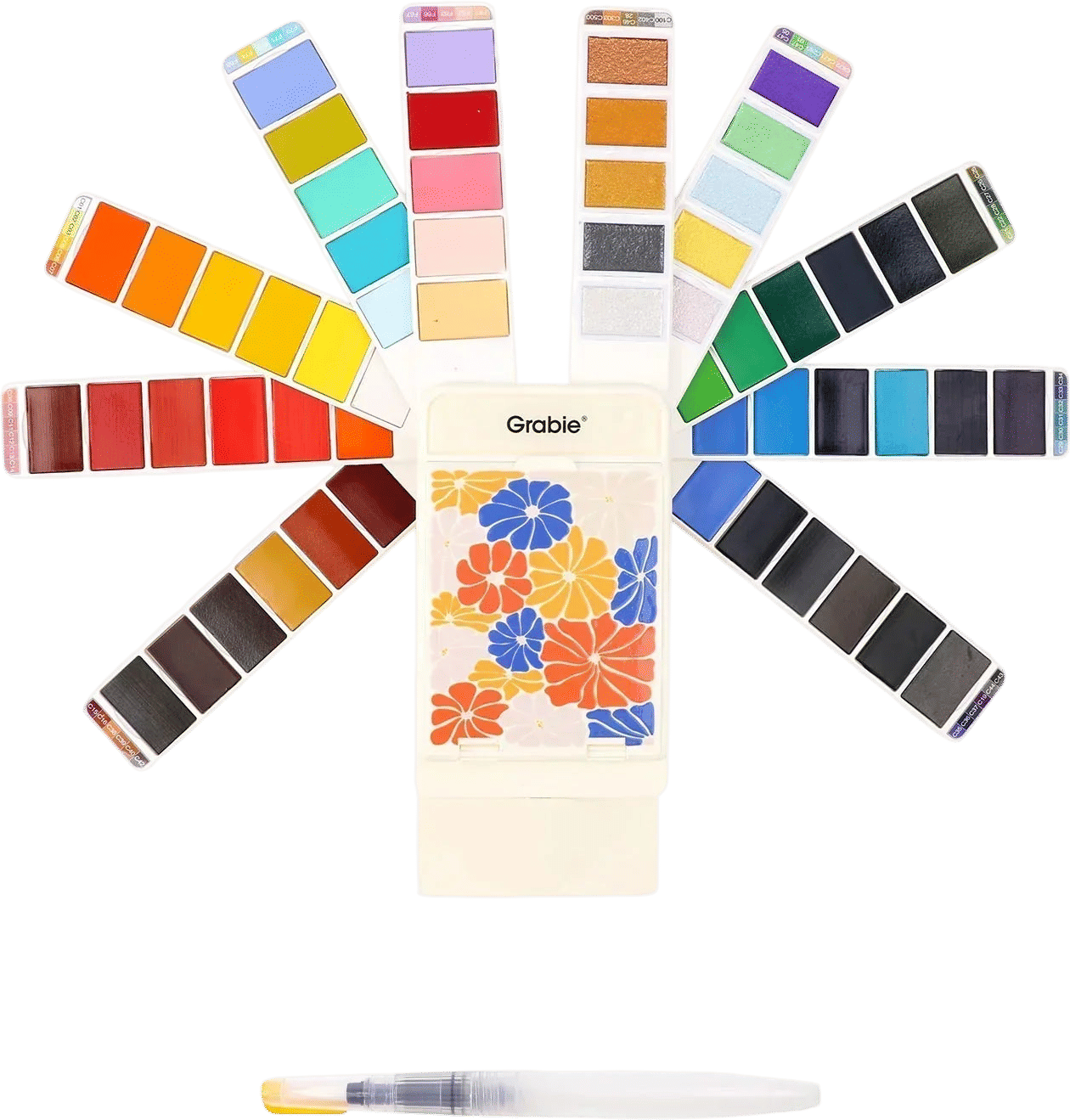 Grabie Foldable Watercolor Set Of 56