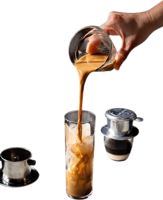 Watching people discover the crack-level joy of Vietnamese coffee