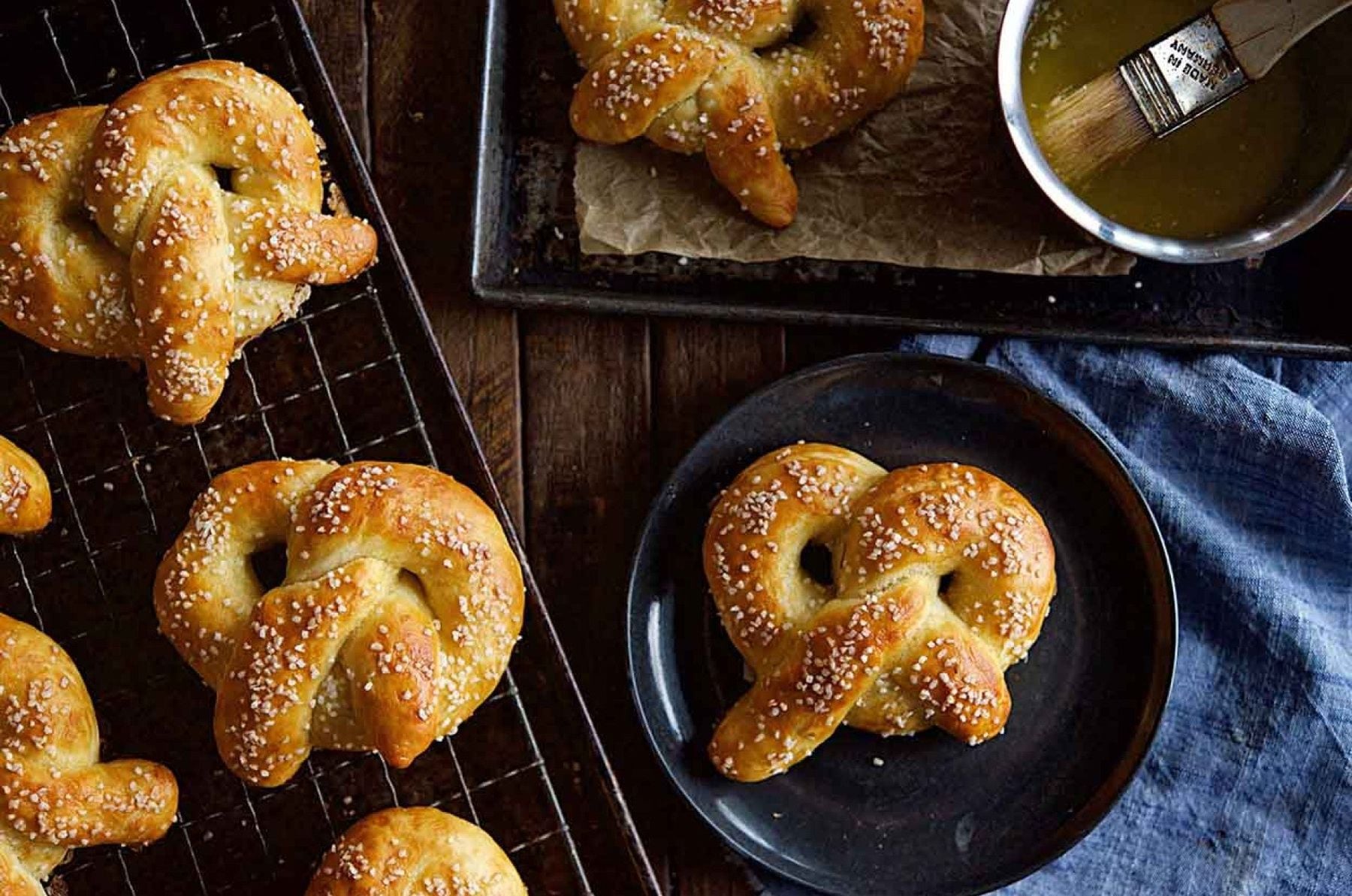 King Arthur Baking Hot Buttered Soft Pretzels