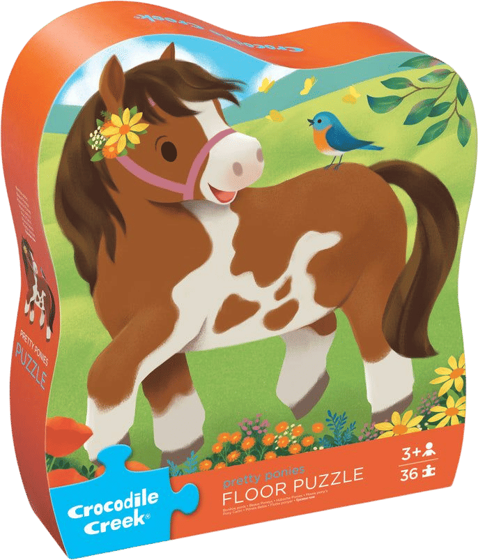 Horse Garden Floor Puzzle