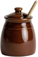 Emerson Creek Pottery Honey Pot