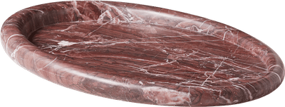 Red Marble Tray