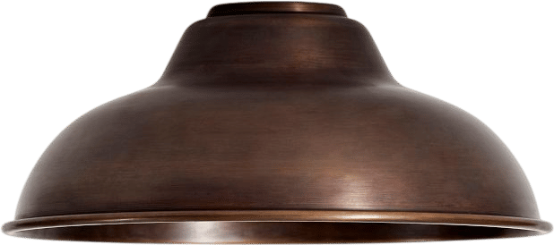 Carson Metal Dome Shade, 12" Width