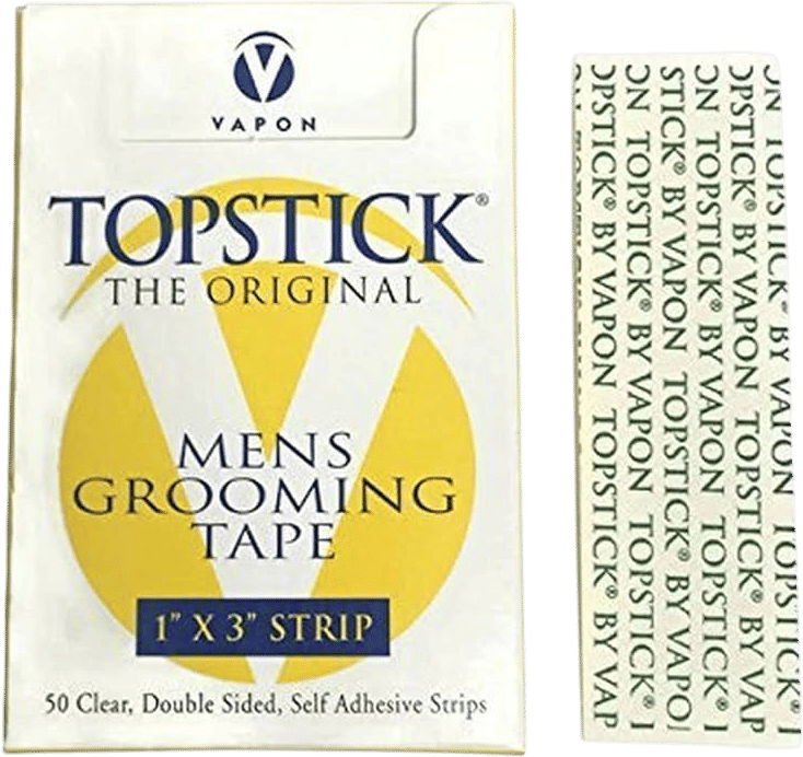Topstick toupee tape for  easy clothing fixes