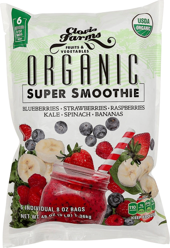 Clovis Farms Organic Super Smoothie