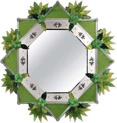 Contemporary Murano Glass Mirror by Fratelli Tosi