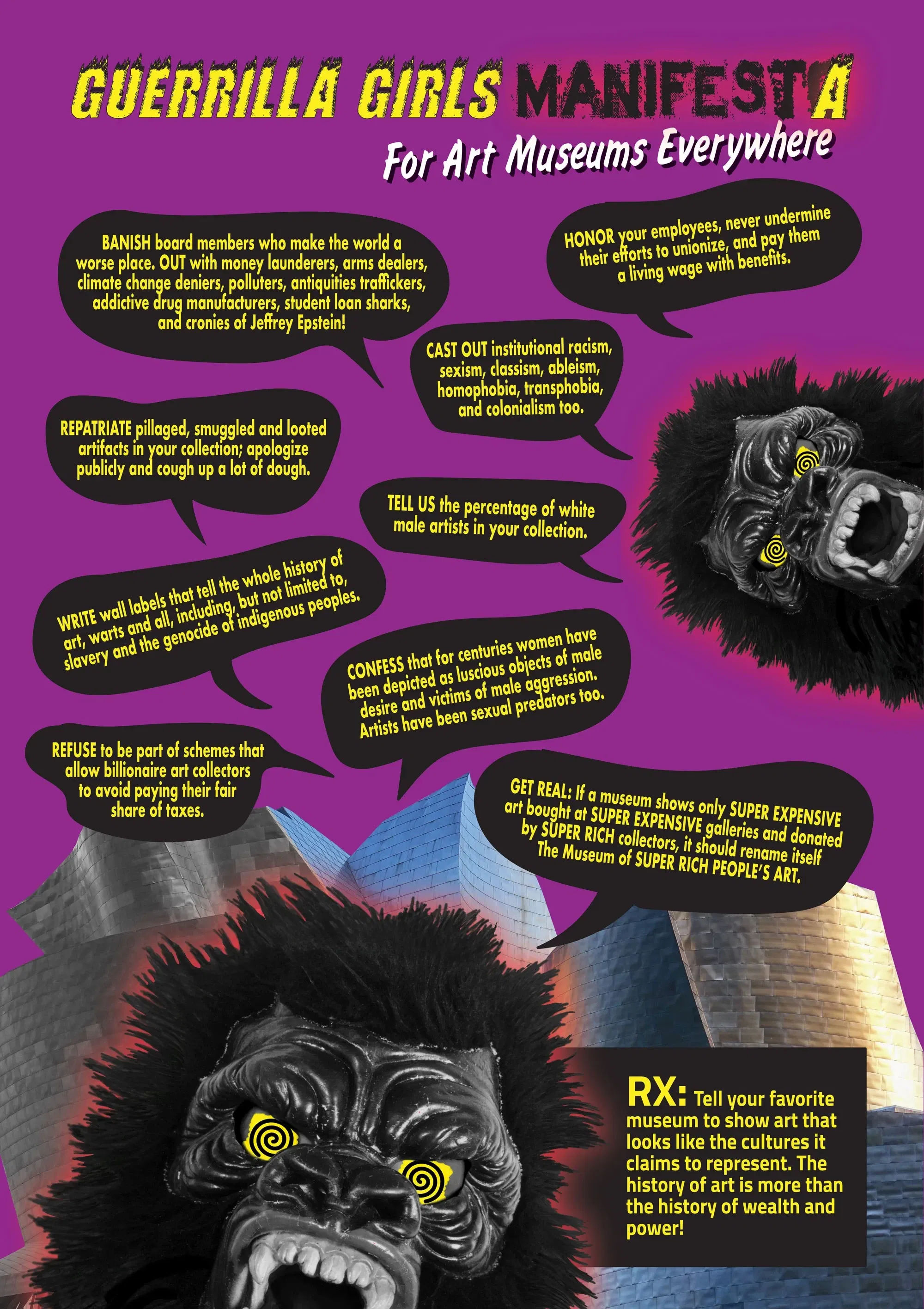 MANIFESTA by the Guerrilla Girls