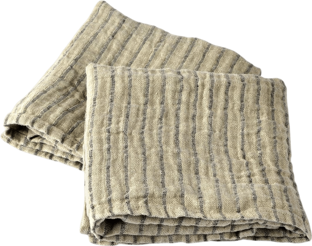 Stripe Linen Dish Towel