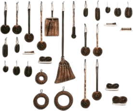 Japanese Takada Kitchen brushes, an essential tool for any kitchen, Unique Gift, Hand Made from natural materials