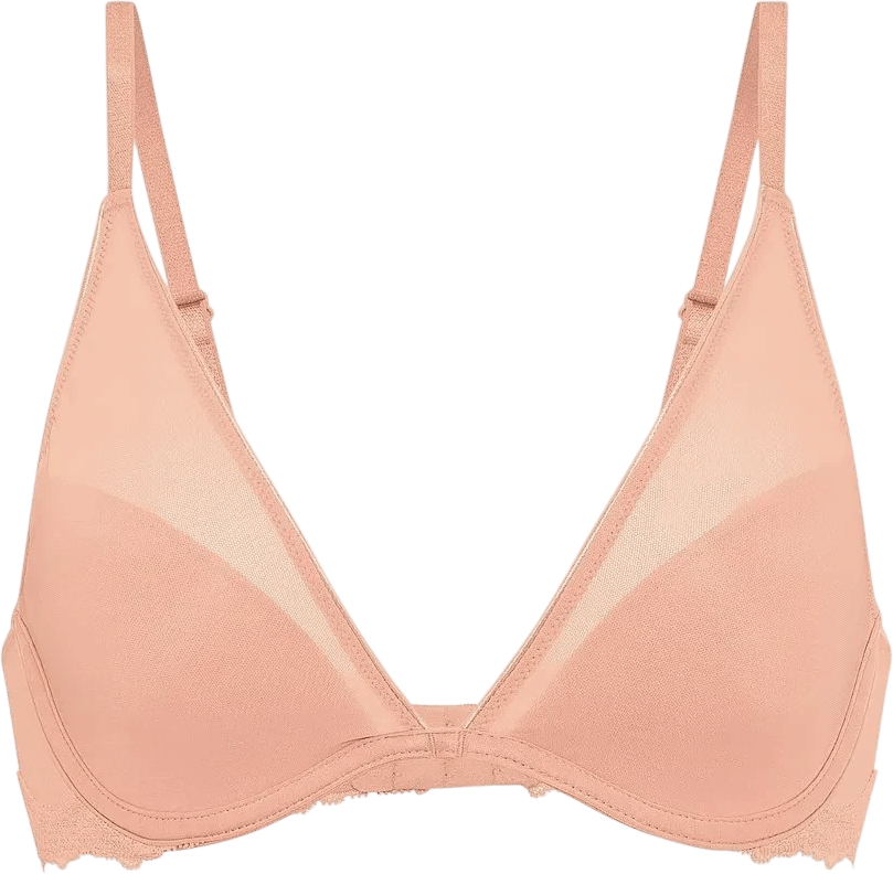 PINK Wink™ Lightly Lined Plunge Bra, Macaron