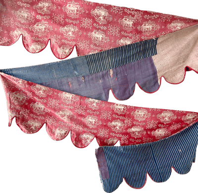 1780s French Textile Valance