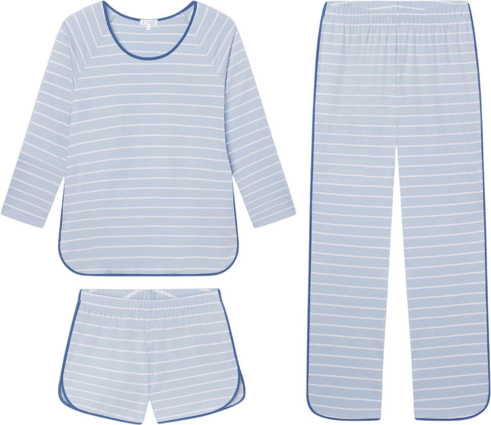 lake pajamas pima set