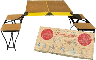 Handi-Table Suitcase Folding Picnic Table