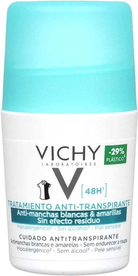 Vichy Deodorant Antiperspirant Anti-White Marks 48h