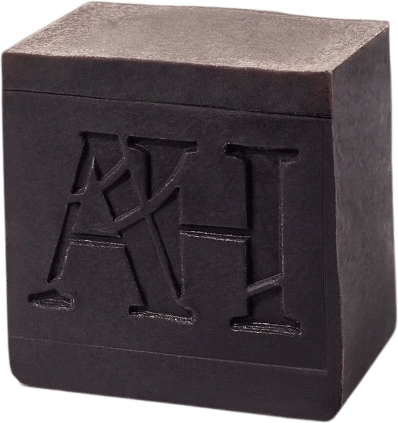 Pine tar soap bar