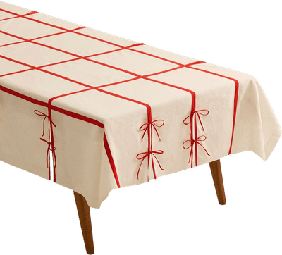 Tie Me Up Linen Tablecloth