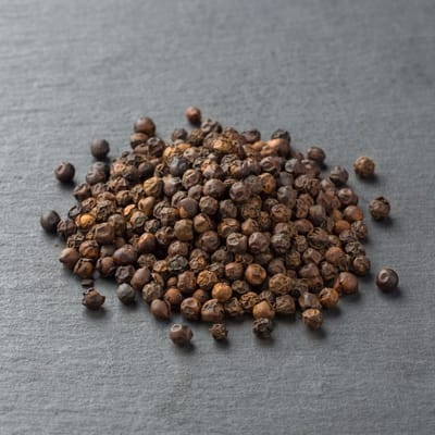Tellicherry Black Whole Peppercorns, Divakar's No. 004