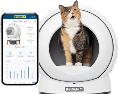 ScoopFree SmartSpin Self-Cleaning Litter Box