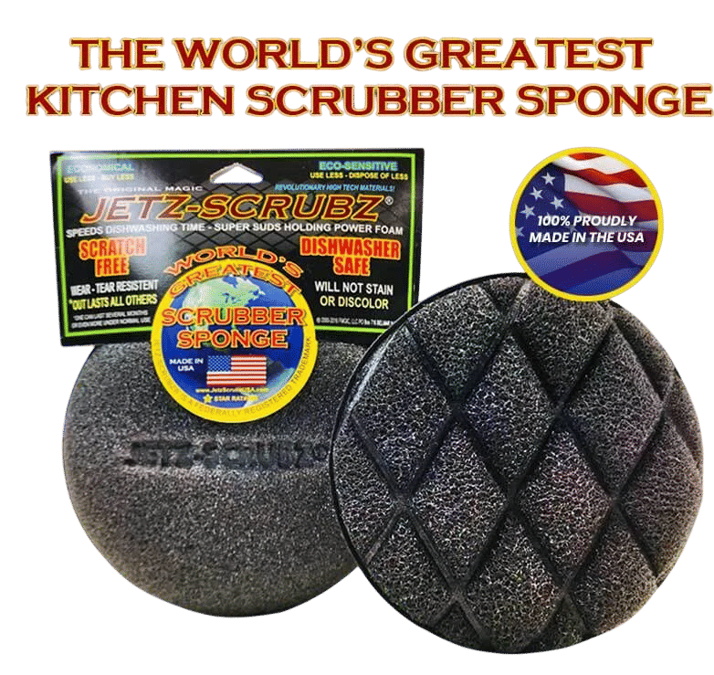 JETZ-SCRUBZ Cleaning Sponges