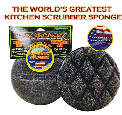 JETZ-SCRUBZ Cleaning Sponges