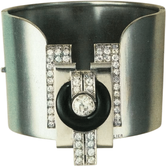 Art Déco Raymond Templier Cuff Bracelet