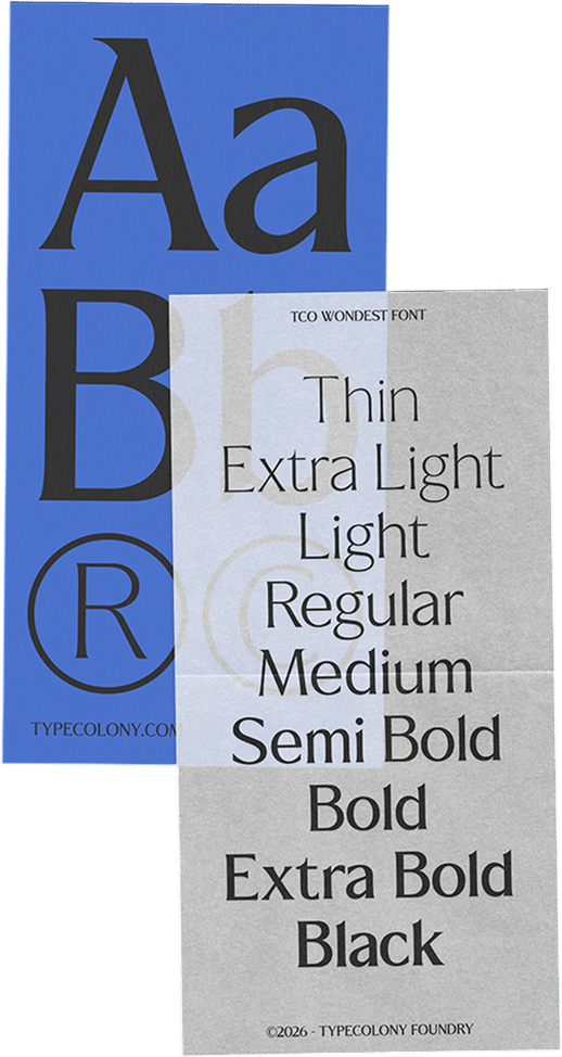 Wondest Serif Font
