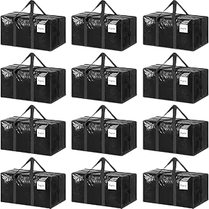 FYGRIP 12 Pack Extra Heavy Duty Moving Bags