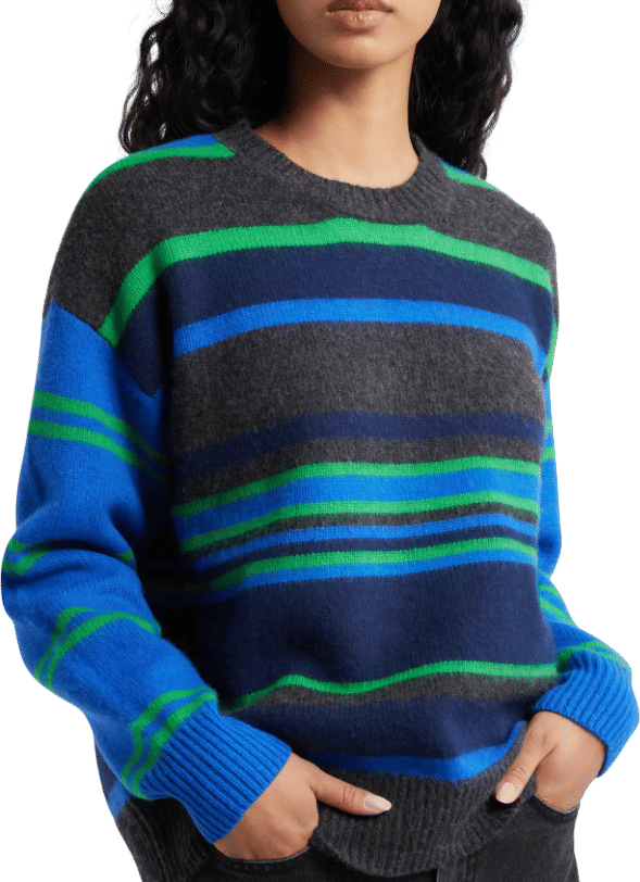 Striped Crewneck Sweater