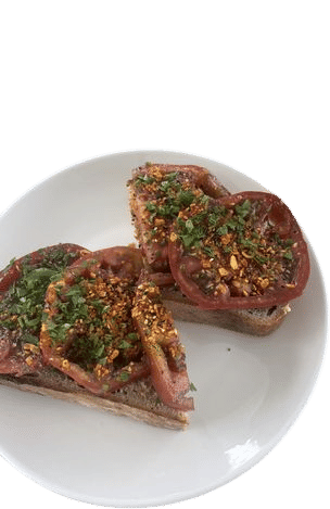 Dozen Tomato Tartine