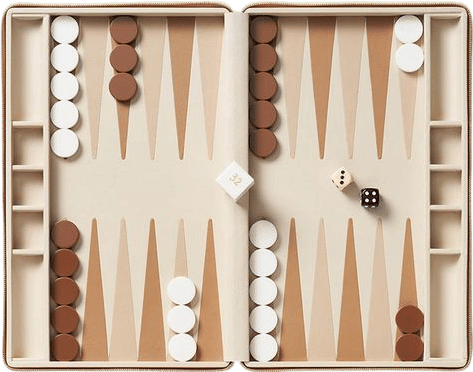 Enzo Travel Backgammon Set