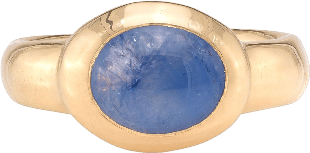 Oona Sapphire Solitaire Ring