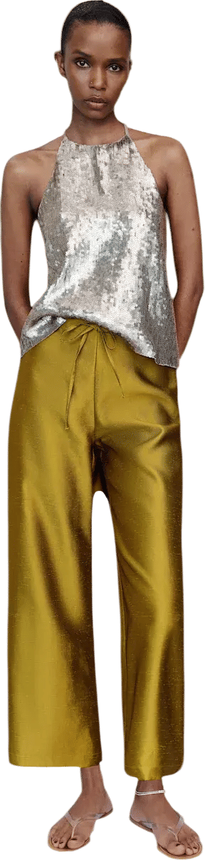 Reformation Olina Cropped Pant