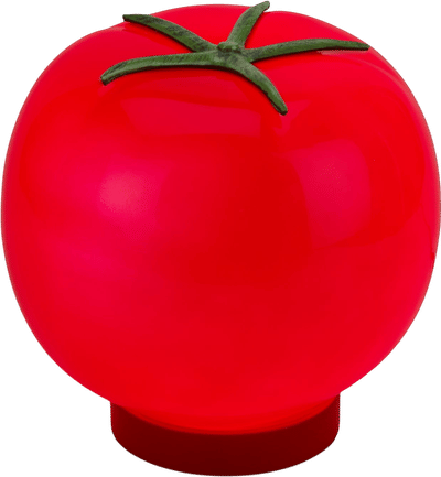 Tomato Glass Table Lamp