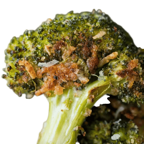 Roasted broccoli with Parmesan cheese