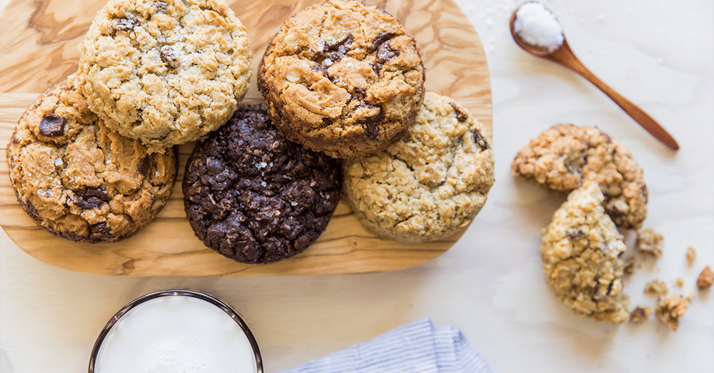 kayak salty oat cookies