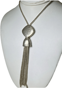 Sterling Silver Tassel Necklace