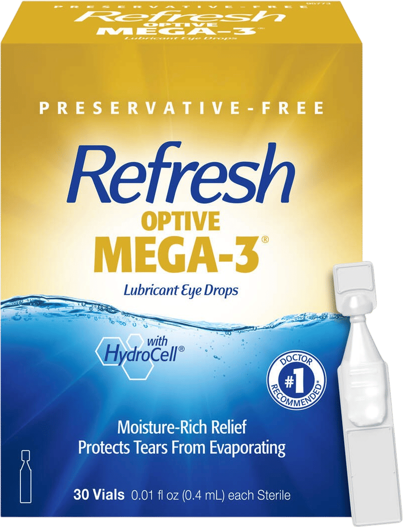 Refresh Optive Mega-3 Lubricant Eye Drops