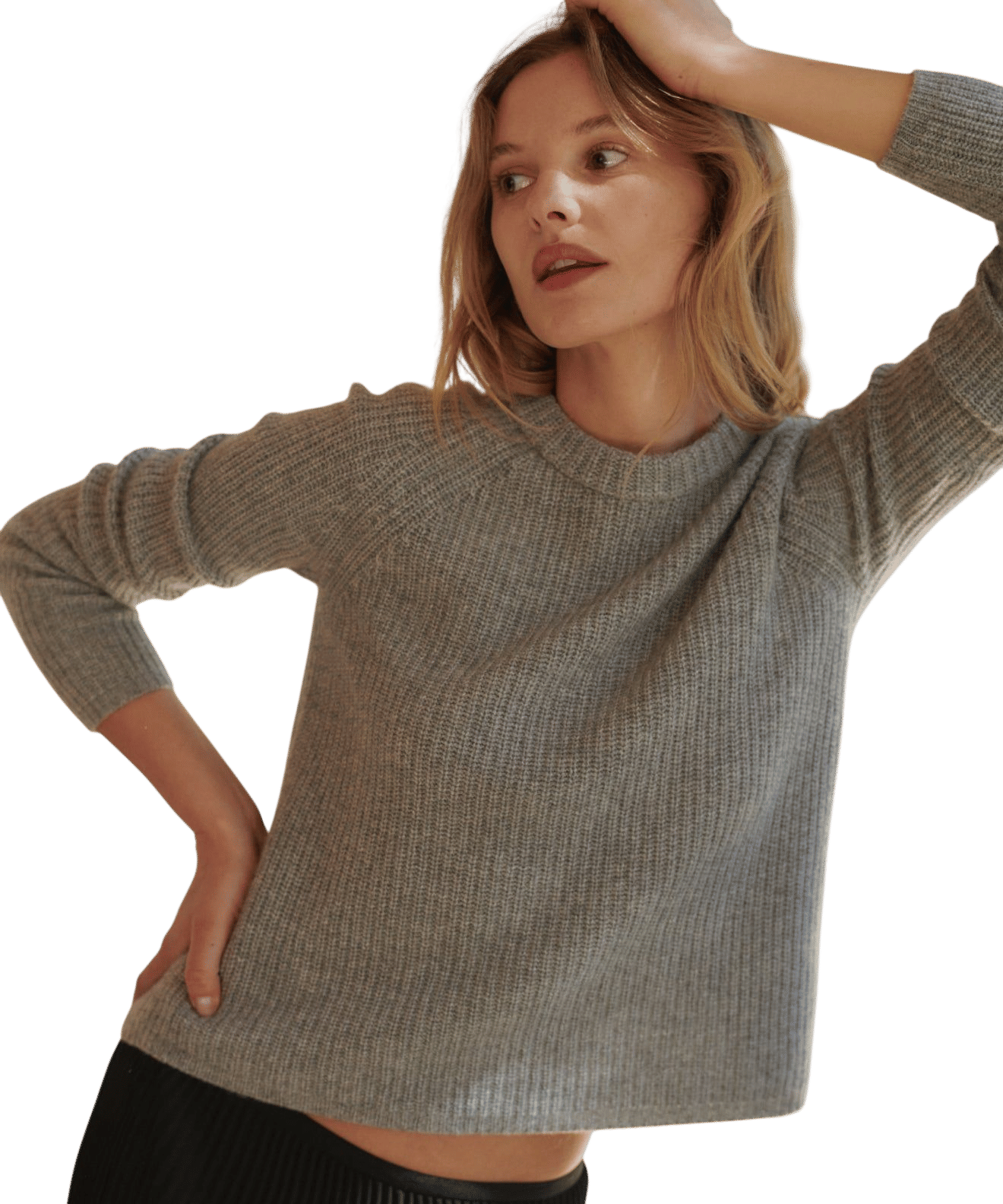 Cashmere Fisherman Sweater