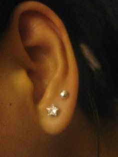 Having two ear piercings