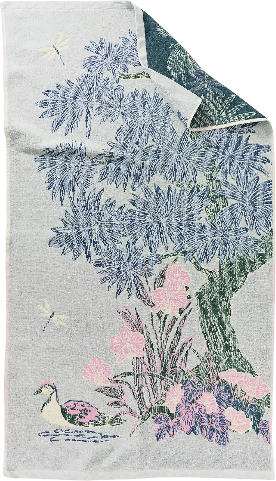 Bernadette Cotton Woven Tapestry Towel Collection