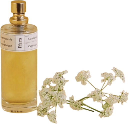 Fferns latest perfume has hay notes.