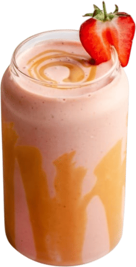 Peanut Butter Strawberry Banana Smoothie