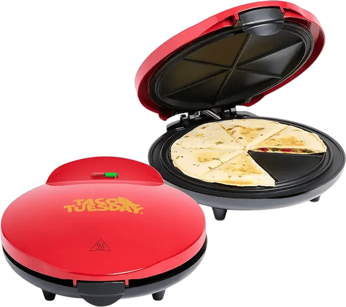 Electric quesadilla maker