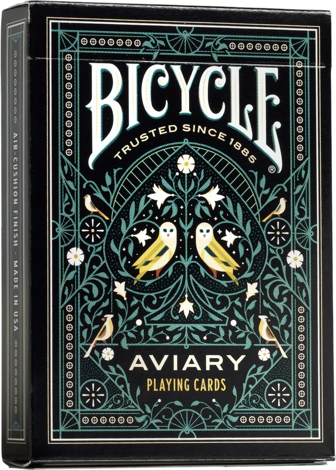 Bicycle Aviary Playing Cards, Teal