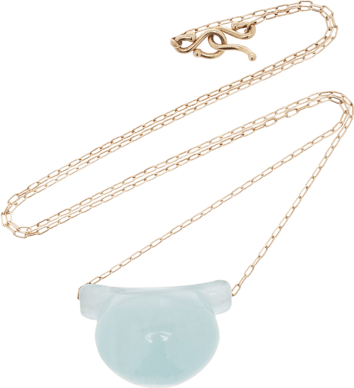 Ten Thousand Things Etruscan Aquamarine Necklace
