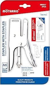 montarro heavy duty handheld stapler