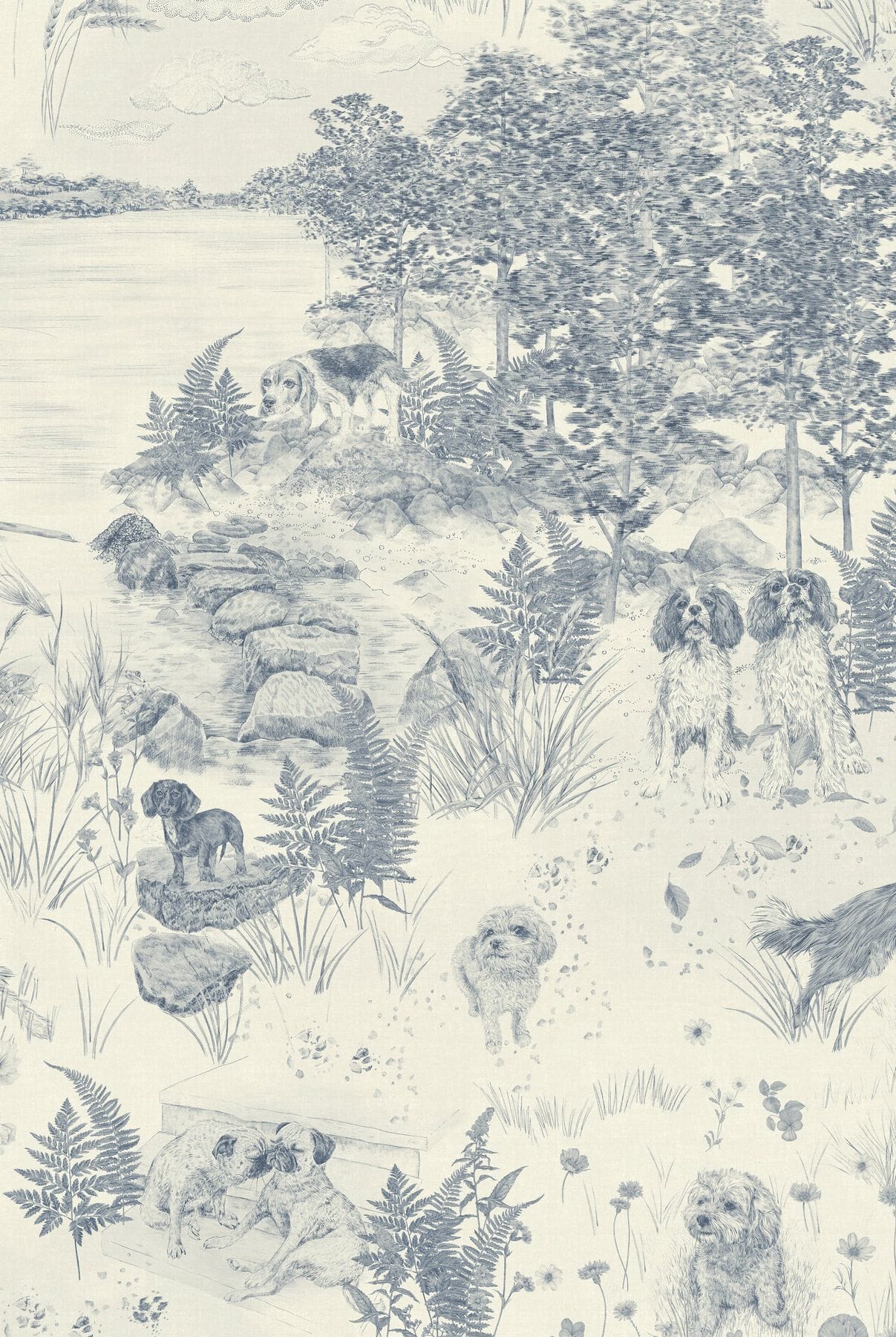 Dog Tales Toile