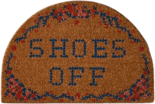 Shoes Off Doormat